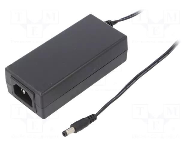 Power supply: switching; 24VDC; 2.7A; Out: 5,5/2,1; 65W; 90÷264VAC CELLEVIA POWER CLD-6524-T3-ER