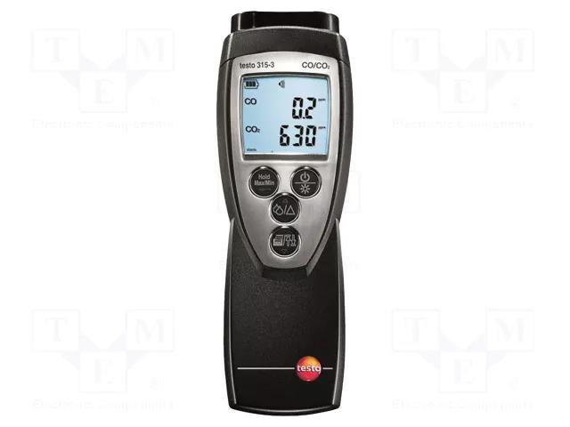 Meter: CO2, temperature and humidity; -10÷60°C; IP40 TESTO TESTO315-3