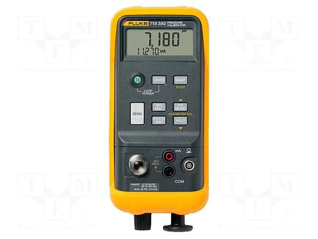 Meter: calibrator; pressure; Overpressure: 5x full range FLUKE FLK-718-30G