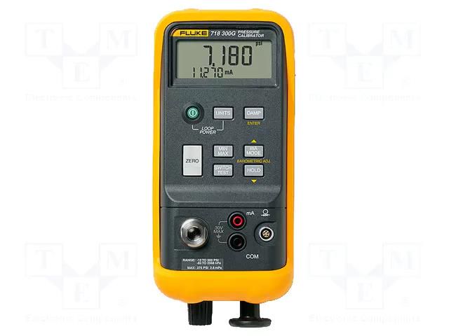 Meter: calibrator; pressure; Overpressure: 5x full range FLUKE FLK-718-300G