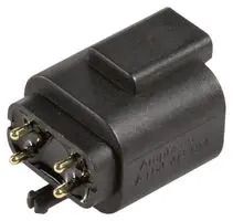 RECTANGULAR CONN, RCPT, 4POS, PCB, BLK AT04-4P-BM02