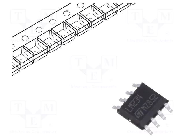 IC: current source; SO8; -25÷100°C; reel,tape; 1÷40V; ±3% STMicroelectronics LM234DT