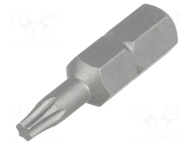 Screwdriver bit; Torx®; TX10; Overall len: 25mm; STANDARD WIHA WIHA.01716