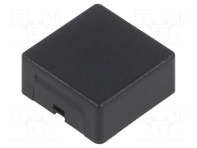 Button; 15x15mm; square; black; AML; AML HONEYWELL AML51-C10K