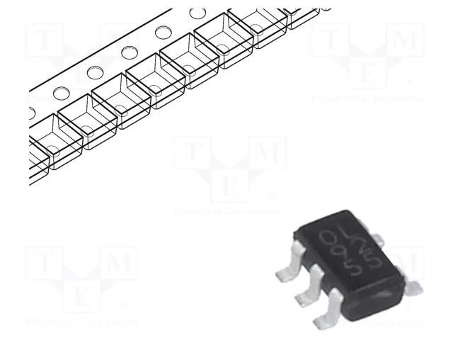 IC: supervisor circuit; power on reset monitor (PoR); CMOS ROHM SEMICONDUCTOR BU4327G-TR