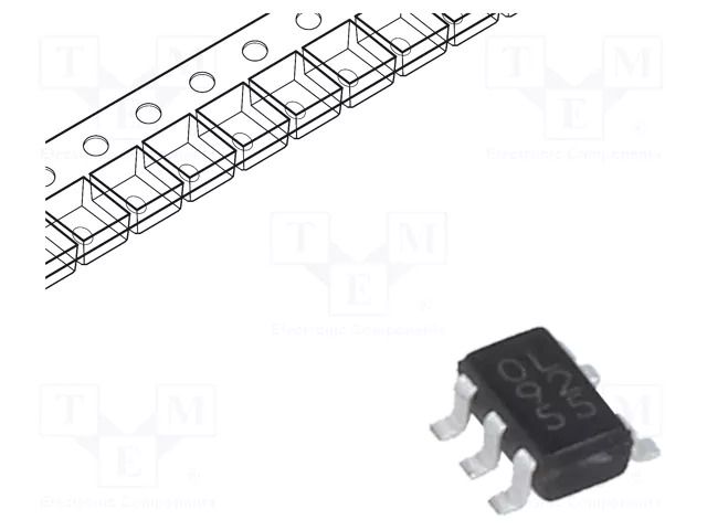 IC: supervisor circuit; power on reset monitor (PoR); CMOS ROHM SEMICONDUCTOR BU4327G-TR