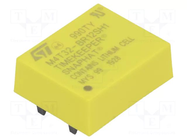 Accessories: battery; parallel; SNAPHAT; 2.8V; for M48 memories STMicroelectronics M4T32-BR12SH1