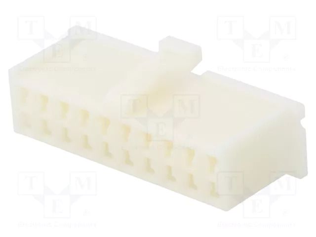 Connector: wire-board; plug; female; MDF6; PIN: 20; for cable; 3.5mm HIROSE MDF6-20DS-3.5C