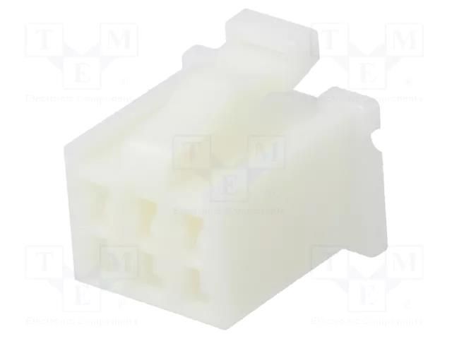 Connector: wire-board; plug; female; MDF6; PIN: 6; for cable; 3.5mm HIROSE MDF6-6DS-3.5C