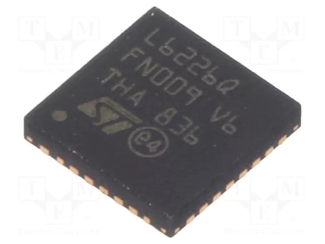 IC: driver; H-bridge; motor controller; VFQFPN32; 1.4A; Ch: 4; 8÷52V STMicroelectronics L6226Q