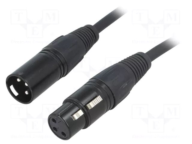 Cable; male-female; 1.5m; PIN: 3 CLIFF FC6191015