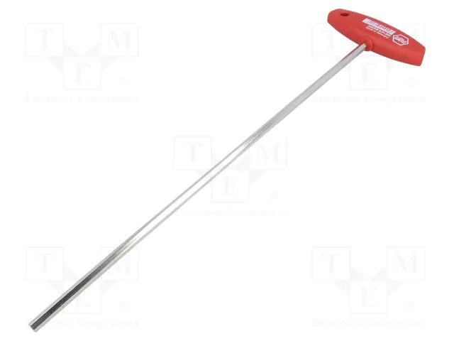 Wrench; hex key; HEX 6mm; Overall len: 382mm; Kind of handle: T WIHA WIHA.00924