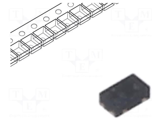 Diode: switching; SMD; 85V; 100mA; 1.6ns; SOD882; Ufmax: 1.2V; 150mW TOSHIBA 1SS387CT