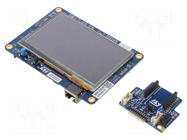 Dev.kit: STM32; base board,TFT display; Add-on connectors: 4 STMicroelectronics STM32H745I-DISCO