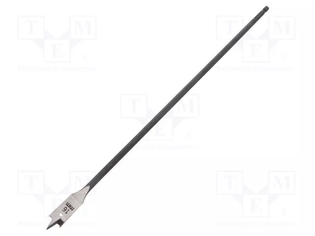Drill bit; for wood; Ø: 16mm; L: 400mm; high speed steel; 1pcs; Flat C.K CK-T2942-16400
