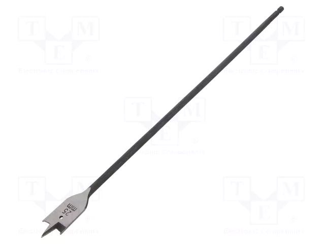 Drill bit; for wood; Ø: 25mm; L: 400mm; high speed steel; 1pcs; Flat C.K CK-T2942-25400