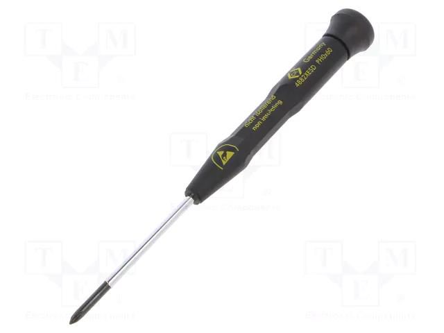 Screwdriver; precision; Phillips; PH0; ESD; PRECISION C.K CK-T4882X0-ESD