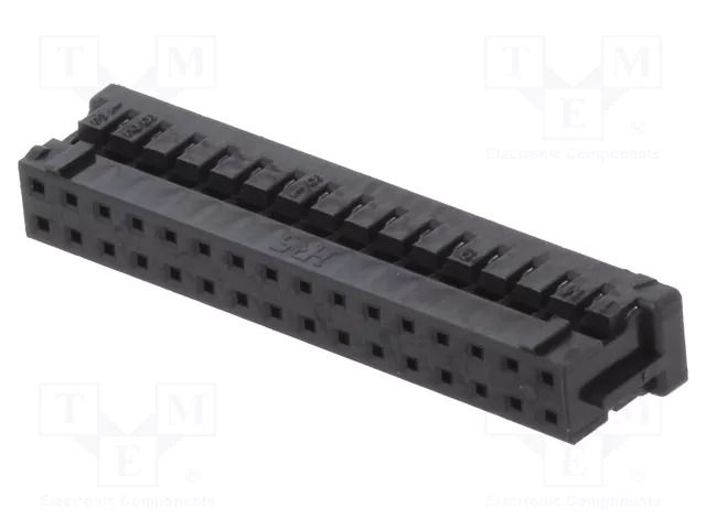 Connector: wire-wire/PCB; plug; female; PIN: 32; SignalBee; crimped HIROSE DF11-32DS-2C