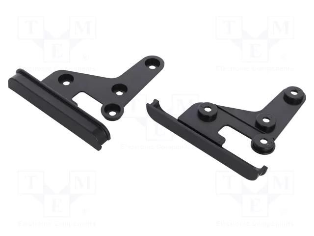 Radio frame; Toyota; 2 DIN; black 4CARMEDIA RAM-40.175.2