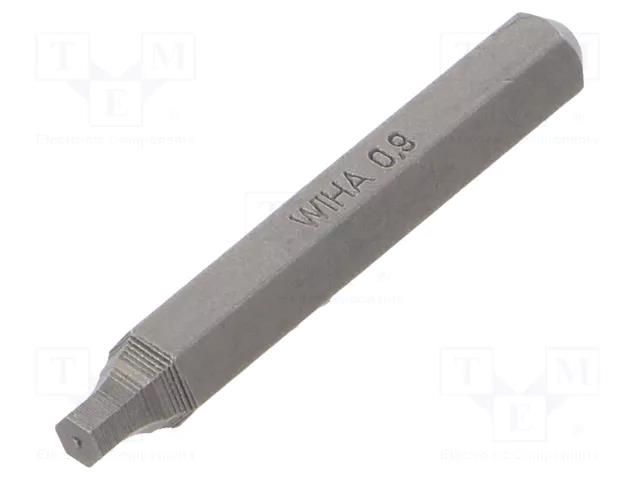 Screwdriver bit; hex key; HEX 0.9mm; Overall len: 28mm; MICRO WIHA WIHA.40615