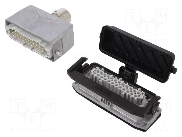 Connector: HDC; male + female; PIN: 24; 16A; 500V; HDC; 24+PE; M32 PHOENIX CONTACT HCSTAB24PTBWSCLTM3