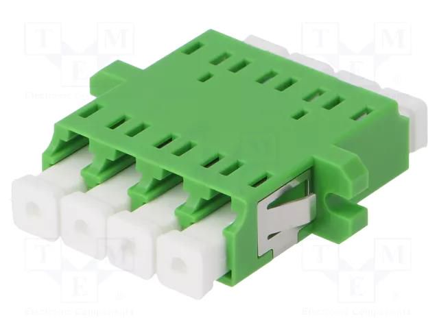 Connector: fiber optic; socket,coupler; single mode  (SM),quad FIBRAIN A001-LCA-4X-1118