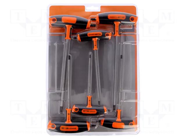 Kit: screwdrivers; Torx®; Kind of handle: T; 6pcs. BAHCO SA.903T-2