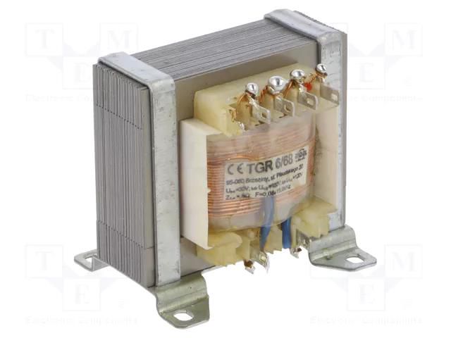 Transformer: speaker; 30VAC,100VAC,120VAC; 8Ω; 0.08÷15kHz INDEL TGR6/68