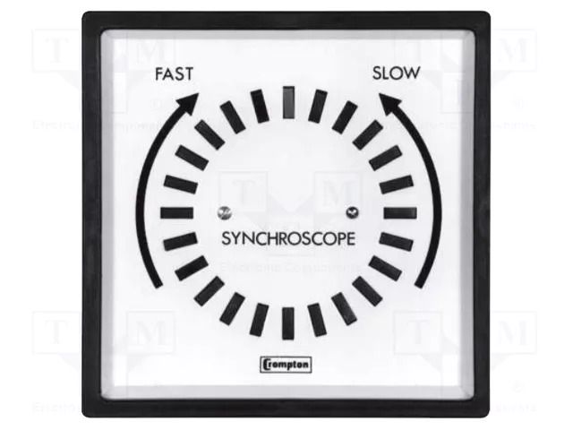 Meter: synchro; digital,mounting; on panel; LED; 400V; 45÷65Hz CROMPTON / TE CONNECTIVITY 244-14AG-02