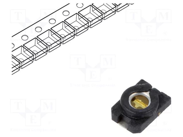 Trimmer: ceramic; 1.5pF÷3pF; SMD; black; 100VDC; Diel: NP0 SR PASSIVES SR300TR