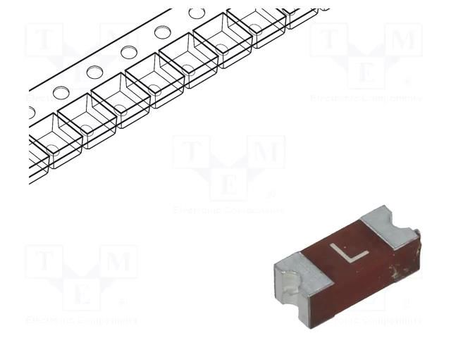 Fuse: fuse; 3.5A; 125VDC; ultra rapid; ceramic; 6.1x2.69x2.69mm LITTELFUSE 2410SFV3.50FM/1252