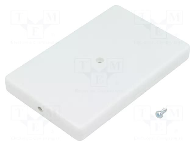 Enclosure: multipurpose; POCKET CARD; X: 54mm; Y: 85mm; Z: 10mm; ABS TEKO PC-IR.7