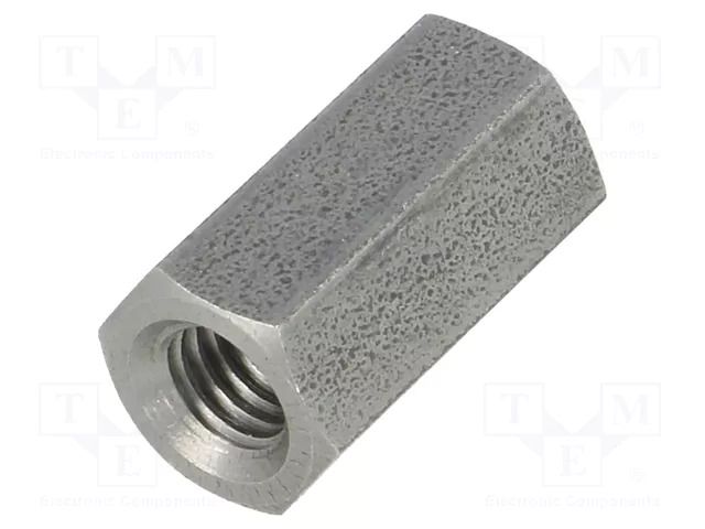 Screwed spacer sleeve; 15mm; Int.thread: M5; hexagonal DREMEC TFF-M5X15/DR148