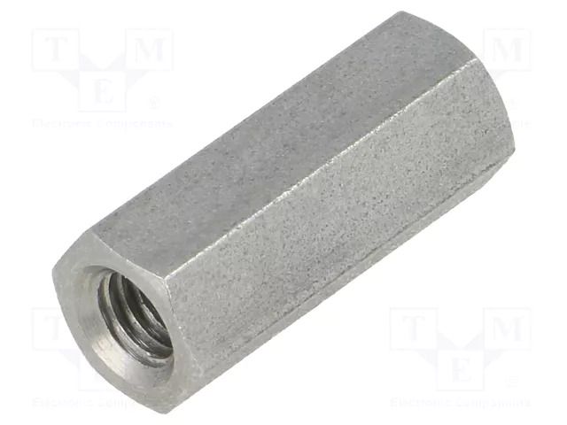 Screwed spacer sleeve; 20mm; Int.thread: M5; hexagonal DREMEC TFF-M5X20/DR148