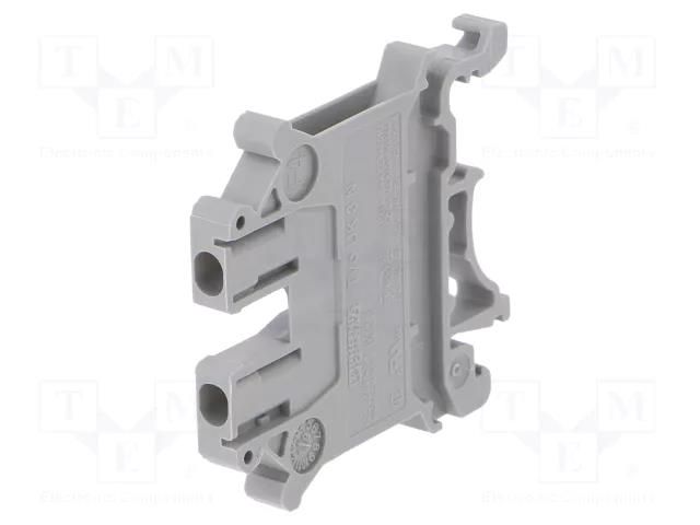 Splice terminal: rail; screw terminal; grey; 0.2÷4mm2; ways: 1 PHOENIX CONTACT UK3N