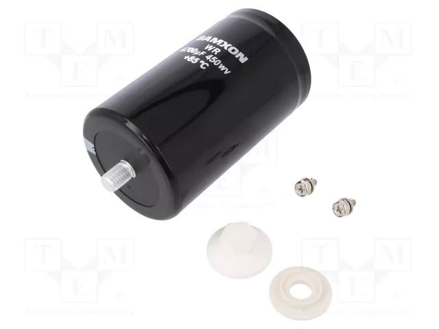 Capacitor: electrolytic; 4700uF; 450VDC; Ø76x130mm; ±20%; 2000h SAMXON WR4700/450