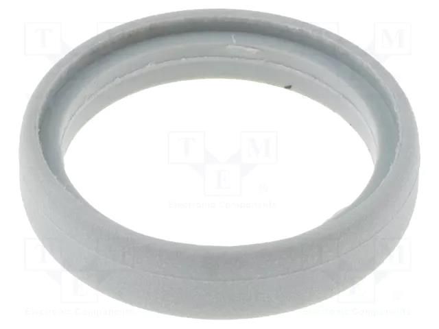 Marker; XLR connectors; grey AMPHENOL AC-RING-GRY