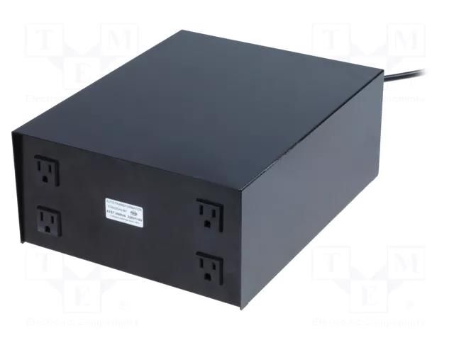 Autotransformer; 230VAC; Power: 3.5kVA; Usec.1: 115V INDEL ATST3500W-UMS