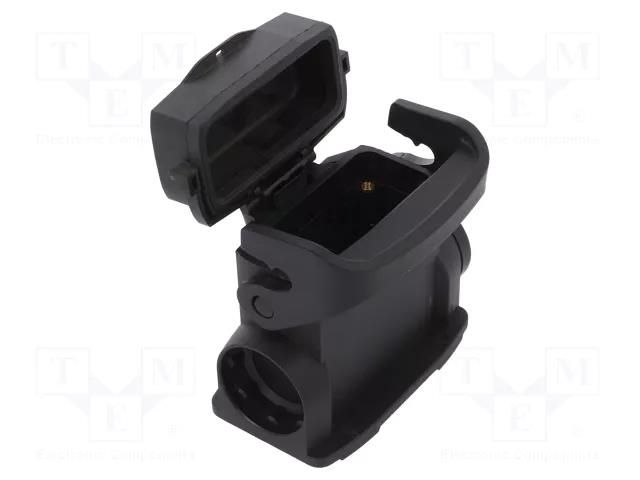 Enclosure for connectors: HDC; size 10A; Han-Eco® A; IP65; M25 HARTING 19460100253