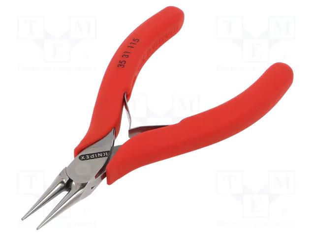 Pliers; precision,half-rounded nose; 115mm KNIPEX KNP.3531115