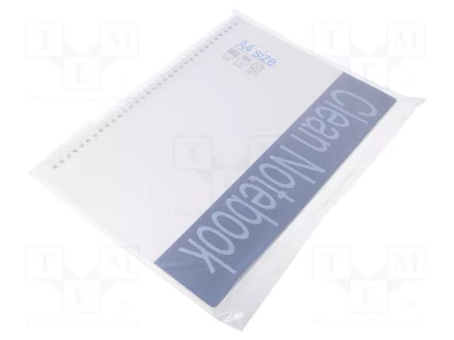 Notebook; ESD; A4; 1pcs; Application: cleanroom ANTISTAT ATS-600-2008