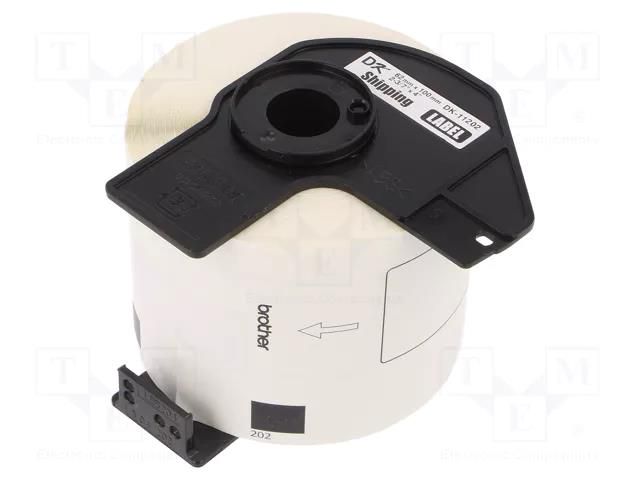 Label; 62mm; 100mm; white; Character colour: black; self-adhesive BROTHER BR-DK11202