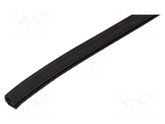 Gasket; EPDM; black; L: 10m; W: 18.7mm; H: 14.6mm RST ROZTOCZE UR-33.2-10M