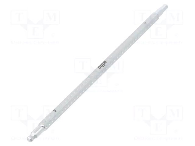 Interchangeable blade; hex key; HEX 4mm; SYSTEM 6 WIHA WIHA.00637