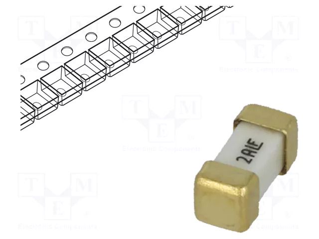 Fuse: fuse; 2A; 125VAC; 125V; 125VDC; ultra rapid; ceramic; SMD; 448 LITTELFUSE 0448002.MR