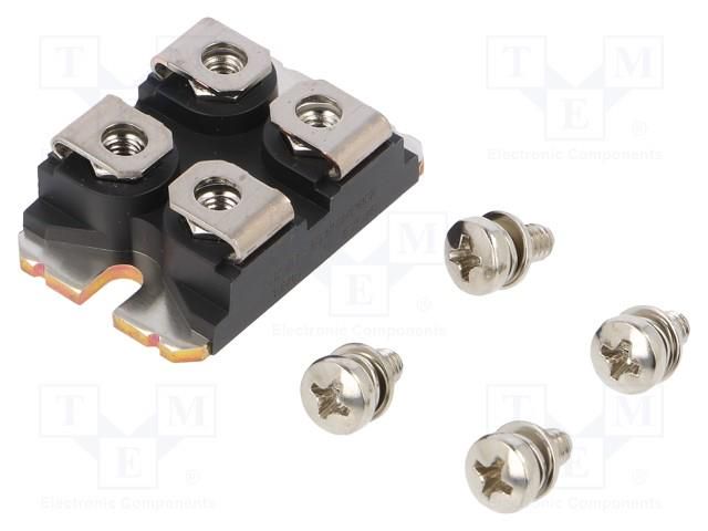 Module: diode; double independent; 600V; If: 60Ax2; SOT227B; screw IXYS DSEI2X61-06C