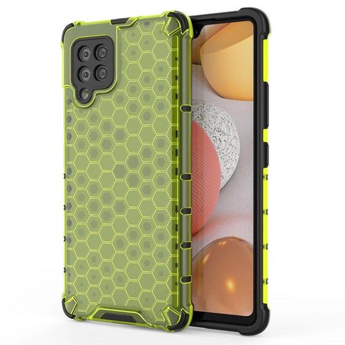 Honeycomb Case armor cover with TPU Bumper for Samsung Galaxy A42 5G green, Hurtel 5907769325199 5907769325199