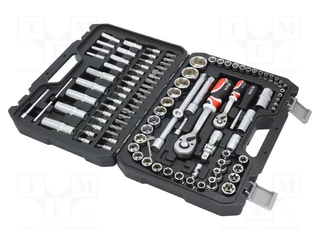 Kit: general purpose; case; 108pcs. YATO YT-38791