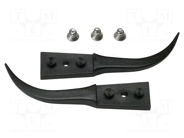 Kit of tips; Blade tip shape: flat; Tweezers len: 40mm; ESD; 2pcs. IDEAL-TEK IDL-A7CP