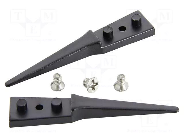 Kit of tips; Blade tip shape: flat,rounded; Tweezers len: 40mm IDEAL-TEK IDL-A242CF